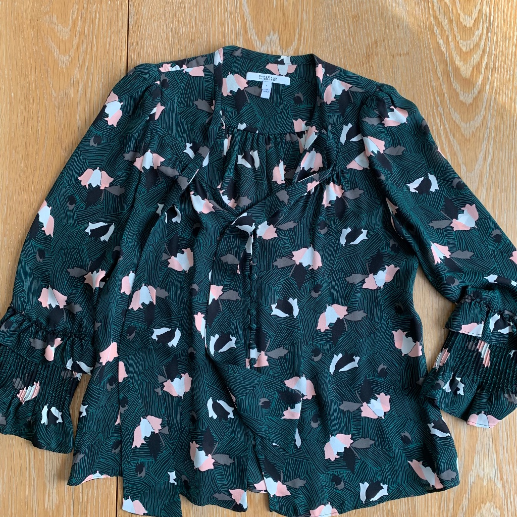 Derek Lam 10 Silk Blouse